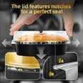 thumbnail image 4 of Mini Ramekins with Lids oz Disposable Aluminum Foil Cake Baking Tins Pans Creme Brulee Tart Pie Tins Silver Small Individual Round Containers Oven for Baking, 4 of 7