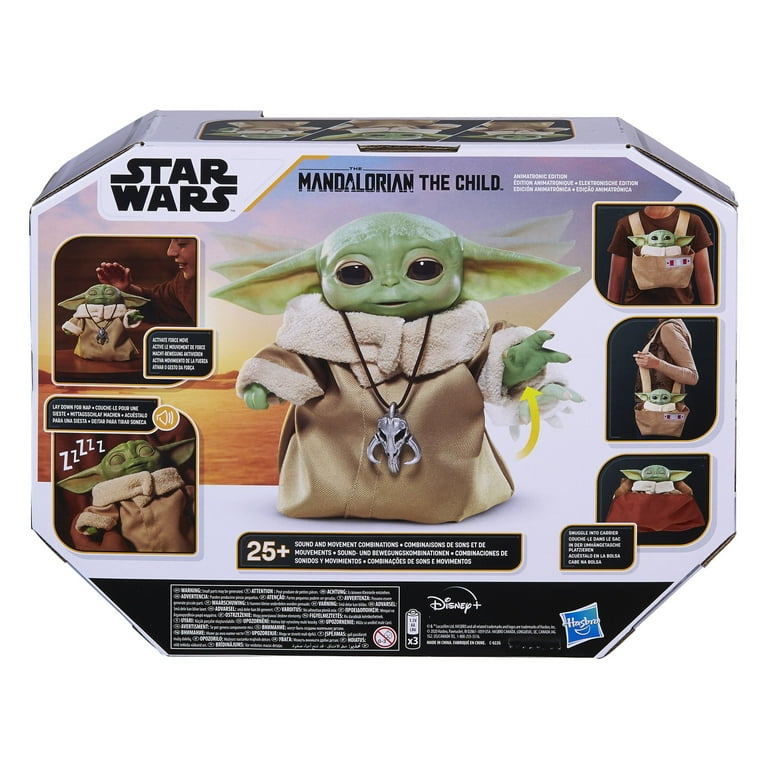 Comprar Star Wars Mandalorian Baby yoda Animatronic de Hasbro