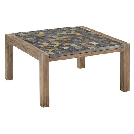 Home Styles Morocco Coffee Table, Wire Brushed
