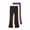 Hot Pink, variant on 3-Pack 100% Cotton Flare Pants for Juniors - Gray, 14-15T, Elastic Waist Soft Breathable, Casual for School/Lounging/Dance