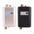 thumbnail image 3 of Instant Water Heater Mini Electric Instant Water Heater Under Sink With LCD Display For Home Kitchen Washing Hot Cold Dual-use ,Security Protection Design, 3 of 7