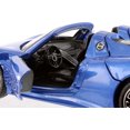 thumbnail image 2 of Porsche 918 Spyder, Blue - Showcasts 68243BU - 1/24 Scale Diecast Model Car, 2 of 8