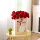 thumbnail image 3 of predolo Manta Ramo de Flores Regalo Romántico Manta de Punto con Rosas 3D Multifuncional Colcha Floral Tejida para Novia, Mujeres, Dormitorio, Sofá, 3 of 6