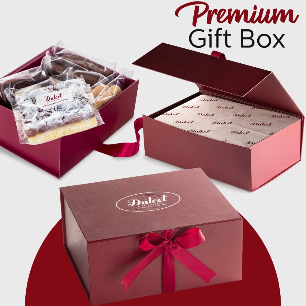 Dulcet Gift Baskets Favorite Chocolate and Red Velvet Whoopie Pies