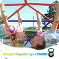 thumbnail image 5 of Zupapa 10FT Dome Climber with Canopy, Upgraded Outdoor Geometric Dome Climber with 1000LBS Weight Capability, Suitable for 1-6 Kids, Purple, 5 of 8