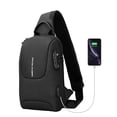 thumbnail image 1 of Mochila Cruzada Mark Ryden. Sistema antirrobo programable. Carga USB. Mark Ryden MR7039-00, 1 of 5