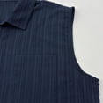 thumbnail image 4 of hotojiny Men's Sleeveless Shirt Casual Button down Shirt Breathable Fitted Collared Summer Beach Vacation Tops with Pocket, 4 of 7