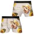 thumbnail image 3 of Happy Women's Day Yorkshire Terrier Sunflower Vintage Proud Mom All Over Print Boxer Briefs Underwear for Men Dad Yorkie Dog Lover Gifts - 02030, 3 of 6