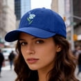 thumbnail image 4 of QASIEATN Modern Fit Baseball Caps for Women Embroidered Design Baseball Cap Fall Fashion Accessories, 4 of 4