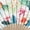 1pc Pineapple FAN with pouch, variant on Hand Fan Fruits Design Lemon Foldable 9in 23cm with Bamboo Rib and Cotton Pouch 1 pack