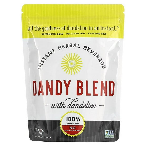 Dandy Blend, Instant Herbal Beverage with Dandelion, Caffeine Free, 7.05 oz Pack of 3