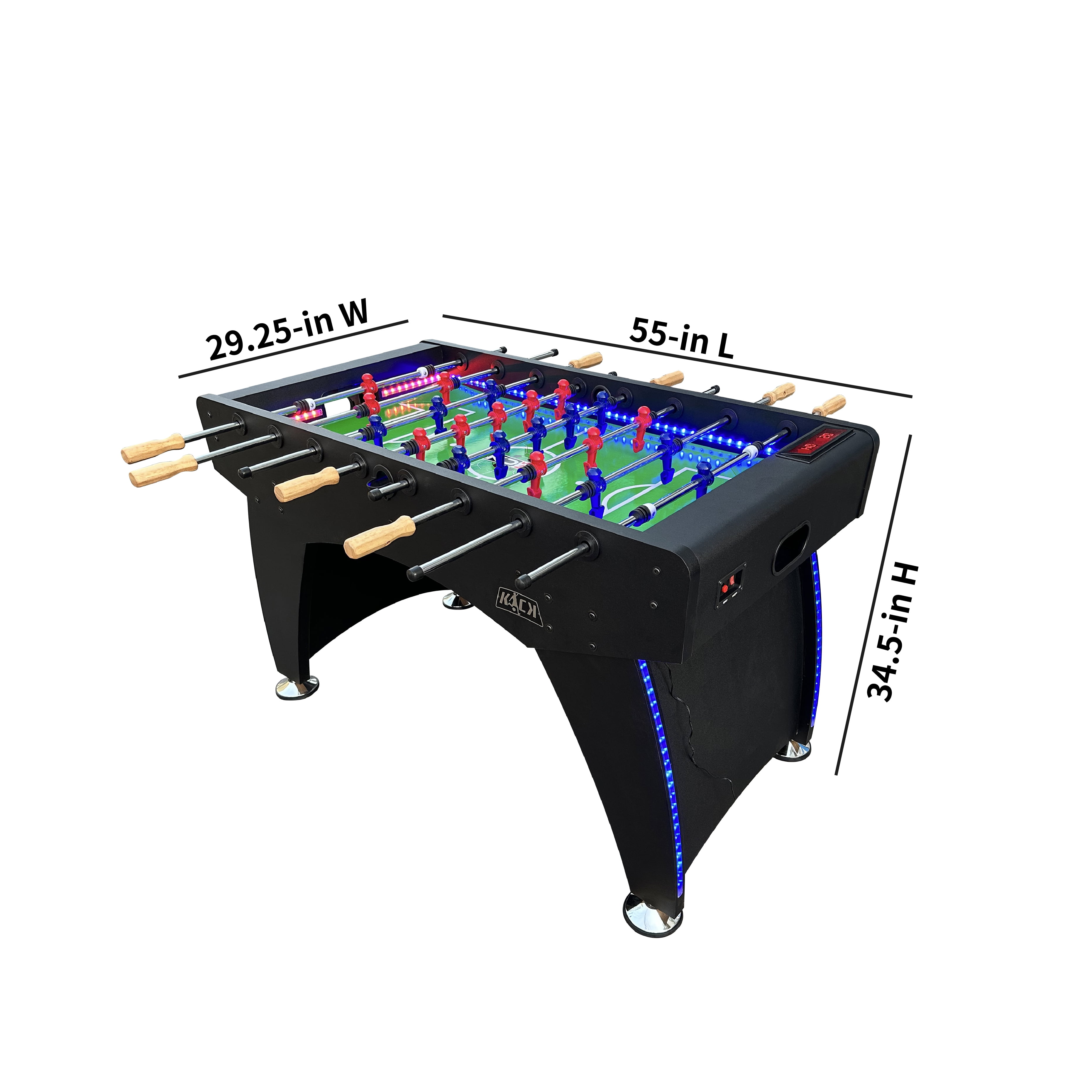 KICK Lumen 55″ Foosball Table (Black)