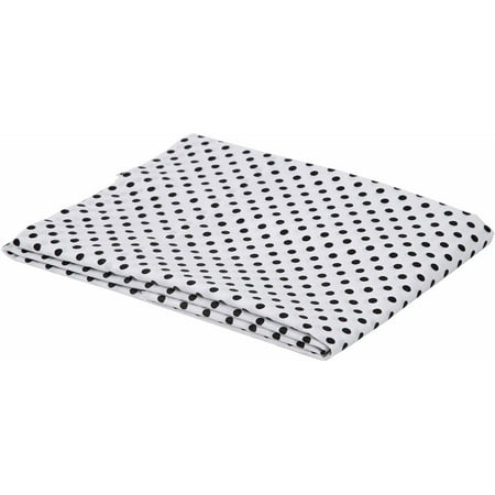 bacati  pin dots fitted crib sheet 100 cotton percale