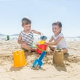 thumbnail image 3 of Hape 5-In-1 Beach Set W/ Buckets & Shovels, 3 of 5