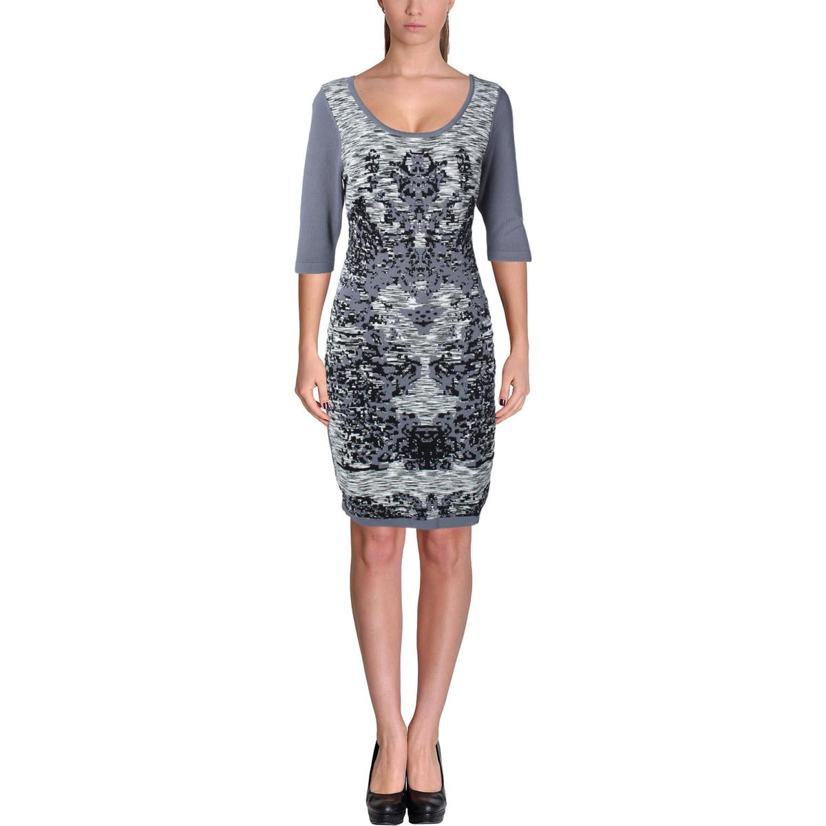 elbow sleeve work dress