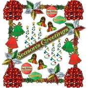 Season's Greetings Christmas Decorating Kit