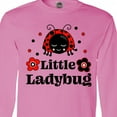 thumbnail image 4 of Inktastic Little Ladybug with Flowers Long Sleeve T-Shirt, 4 of 5