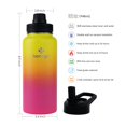 thumbnail image 2 of Botella de agua honogo con recubrimiento en polvo de acero inoxidable de 950 ml, 2 of 7