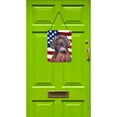 thumbnail image 2 of USA American Flag with Labrador Aluminium Metal Wall or Door Hanging Prints, 2 of 2