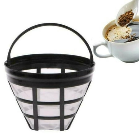 

Replacement Coffee Filter Reusable Refillable Basket Cup Style Brewer Tool