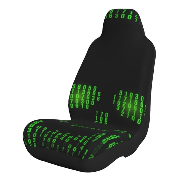 Xecao Numbers Skull for Automotive Seat Covers for Cars Trucks and SUVs – Gray Car Seat Covers for Front Seats, Truck Seat Protectors-1