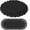 Black, variant on 100 Packs Black Lace Paper Placemats, 13.5 Inch Round Doilies, 50 GSM Heavy-Duty Food-Contact Paper, Disposable Leak-Proof Table Mats for Dessert Table, Wedding, Party Setting