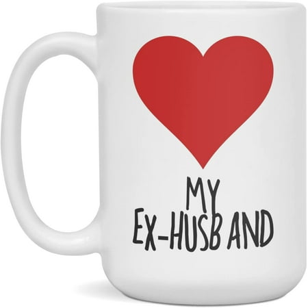 

Love my Ex-Husband Mug for Ex-Husband Ex-Husband Gift 15-Ounce White