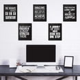 thumbnail image 4 of Posters de Pared Outus Inspiradores con Frases Positivas - 10 Piezas, 4 of 7