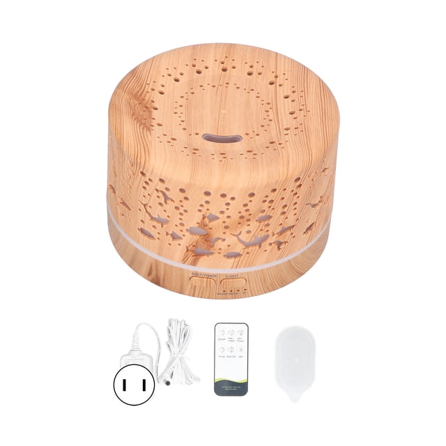 Humidificador, humidificador de 700 ml, humidificador de grano de madera, calidad de electrodomésticos en la que puede confiar