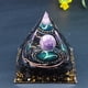 thumbnail image 4 of Btafrte Pirámide Obsidiana Cristales Curativos Piedras Meditación Reiki Chakra (Aries), 4 of 7