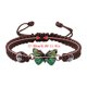 thumbnail image 2 of Pulseras para mujer, regalos para mujer, pulsera para enamorados, pulsera tejida a mano para San Valentín, joyería para novias, pulsera con dije de mariposa., 2 of 2