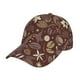 thumbnail image 1 of Fotbe Coffee and Flowers Gorro Clásico de Béisbol, Gorra Ajustable con Broche Snapback, Gorro de Exterior de Algodón Suave, 1 of 6