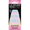 L.A. COLORS Frill Artificial Nail Tips, Unicorn Daze, 33 Pieces