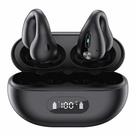 Mpow 5.3 Bluetooth Earbuds Bone Conduction Earring Type Sports Earphones Clip on Ear