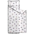 thumbnail image 2 of Pink Butterfly Pattern Teens Toddler Nap Mat with Pillow, Sleeping Mat Bag for Preschool Daycare 59"x22", 2 of 6