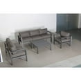 thumbnail image 6 of Cabo 4-PC Deep Seating Set Gray Aluminum Frame in Charcoal Cushion, 6 of 7