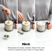 Ninja CREAMi Deluxe XL Ice Cream Maker, Sorbet, Milkshakes, Frozen Yogurt, More, 11 One-Touch Programs, (2) 24 Oz Family-Sized Tubs & Lids, NC501 Stone Silver