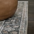 thumbnail image 2 of JONATHAN Y  Kemer Ogee Medallion Machine Washable Area Rug 3 X 5 - Dark Gray/Light Gray, 2 of 5