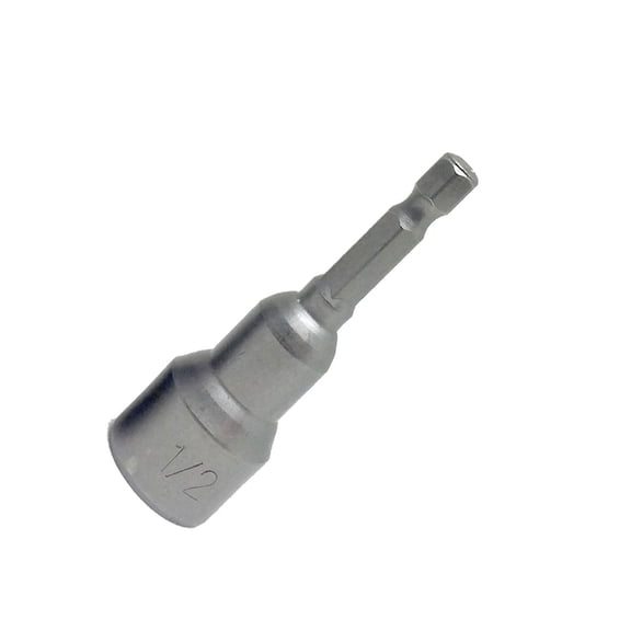 MTP Pack of 3 Magnetic 1/2" Nut Driver Set Quick Rapid Release Hex Shank For Power Drill Setter
