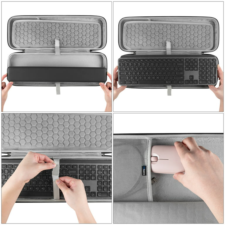 Geekria Keyboard Carrying Case Replacement for Logitech MX Keys