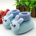 thumbnail image 3 of Baby Boys Girls Winter Booties with Grippers Soft Lining Non Gripper Crib Shoes Indoor Outdoor Winter for Festival Gifts 2t, 3 of 6