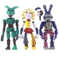 thumbnail image 1 of 3Pcs/Set Fnaf Sundrop Anime Figure Movable Bonnie Bear Pvc Model Action Figure Freddy Toys Gifts, 1 of 5