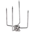 thumbnail image 5 of 2Pcs BBQ Rotisserie Meat Forks Clamp Grill Meatpicks Stainless Steel Barbecue Skewer, 5 of 5