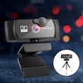 thumbnail image 4 of Miulika Webcam 1080p w/ Noise-Cancelling Microphone Privacy Protection USB for Gaming 2K, 4 of 9