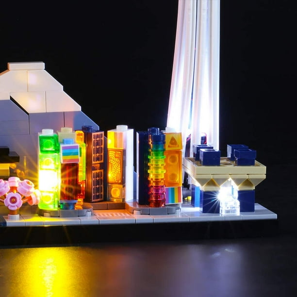 LED Lighting Kit for Architecture Series Tokyo 21051 Lego Set