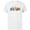 White, variant on Disney and Pixar’s Inside Out Emotions Watercolor Flowers - Short Sleeve Cotton T-Shirt for Adults - Customized-Black