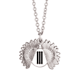 thumbnail image 1 of roman numerals three in black Sunflower Necklace Pendant Locket Jewelry, 1 of 3