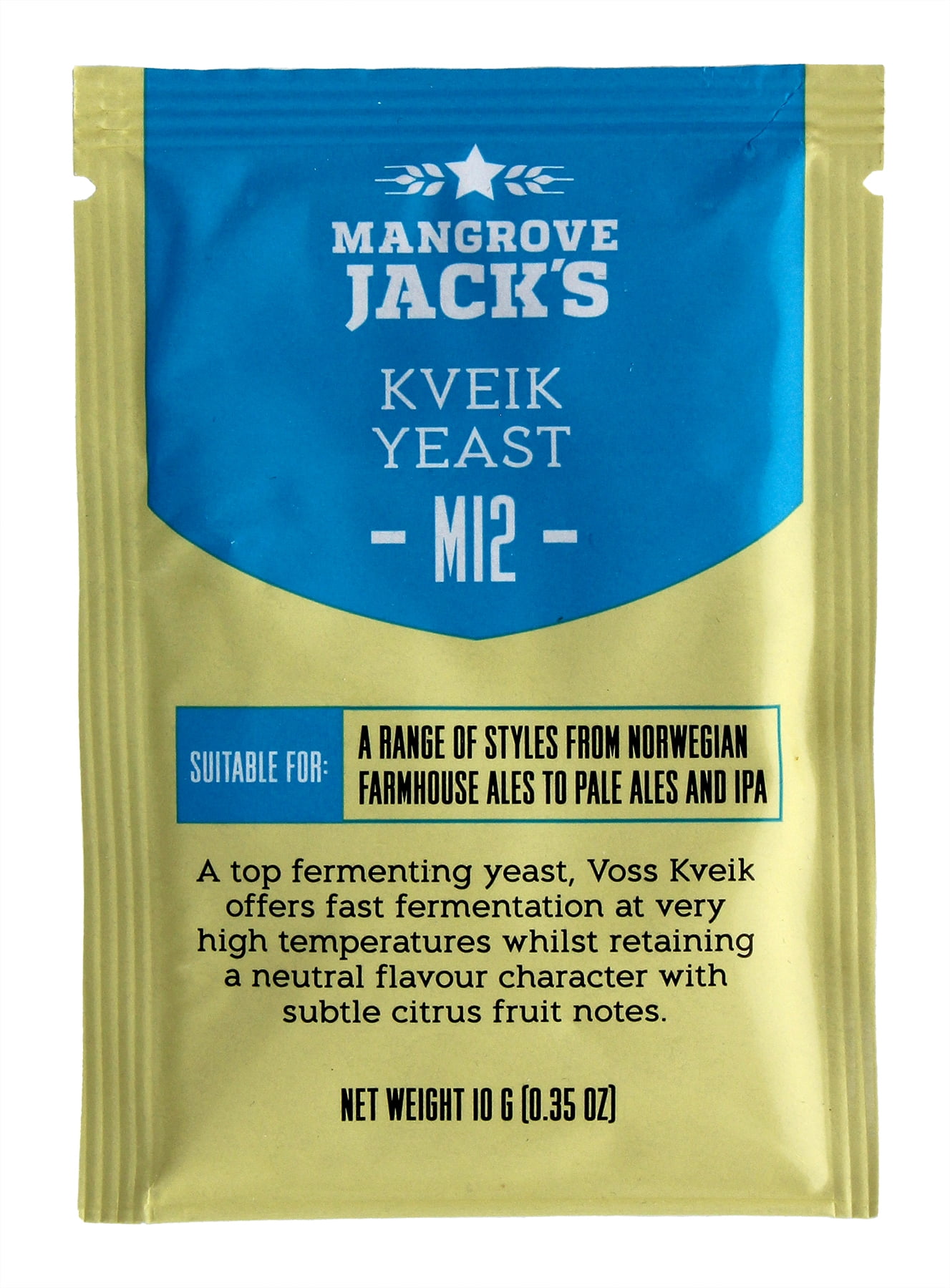 Mangrove Jack's Craft Series Yeast M12 Kveik (10g)