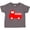 Charcoal Grey, variant on Inktastic Cute Red Firetruck Boys or Girls Toddler T-Shirt