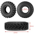 thumbnail image 6 of 4PCS Rubber Rock Tires 127*40mm OD Tyres for Axial SCX10 Wraith CC01 F350 1/10 RC Crawler Car 2.2inch Beadlock Wheels Rims, 6 of 13